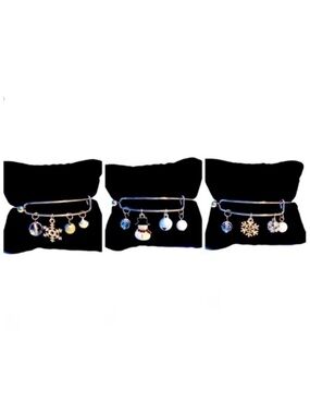 Snowman and Snowflake Bracelets Bundle
